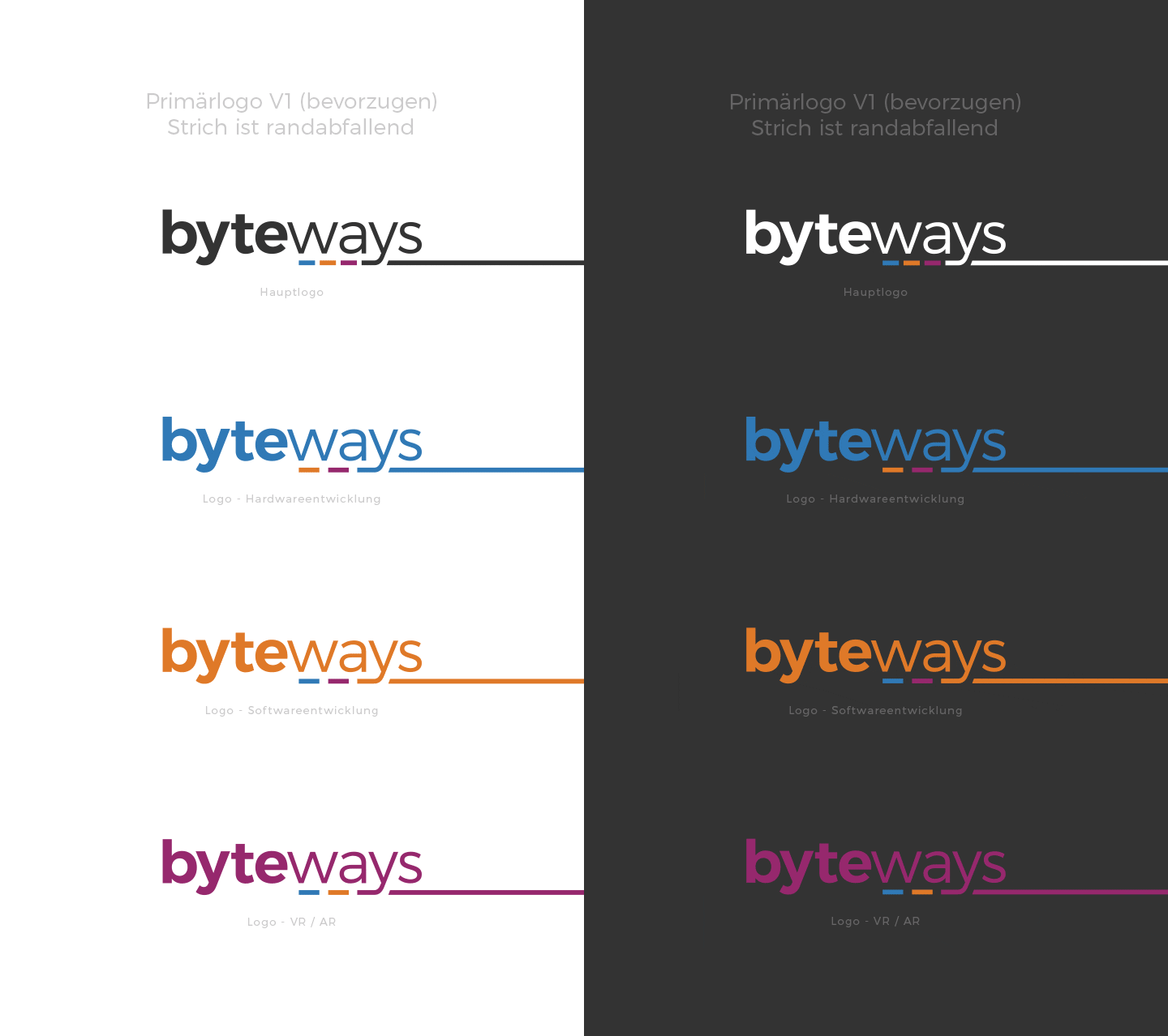 byteways Logo und dessen Einsatz